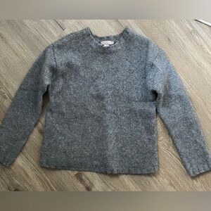 J.Crew 100% Wool Sweater Grey Medium